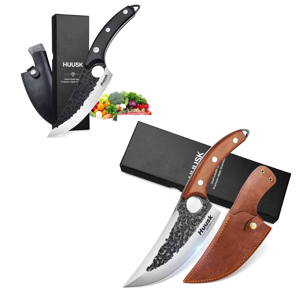 Huusk Cool Collectible Knife, Brown