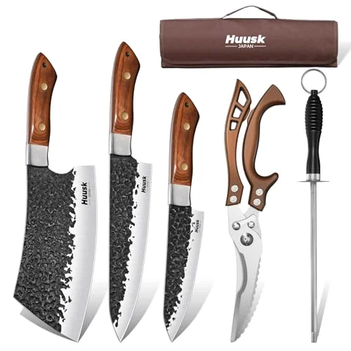 Huusk Chef Knife Set, 5 pieces, Silver