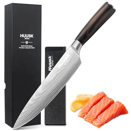 Huusk Chef Knife, 8", Silver