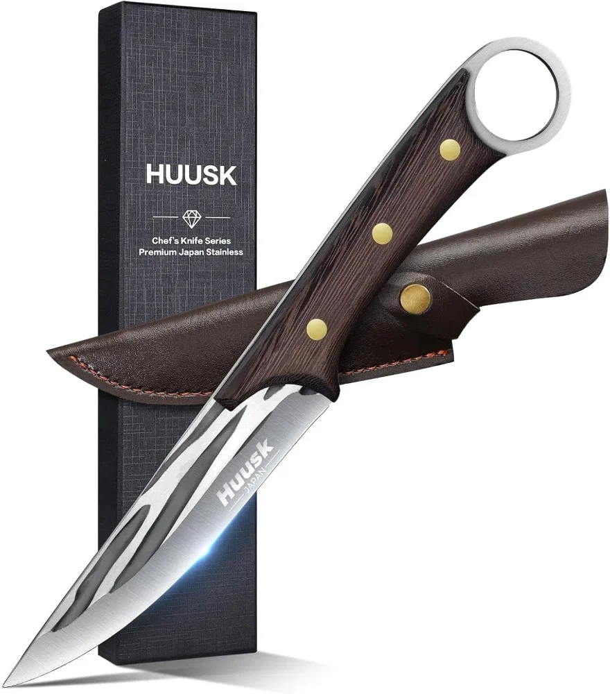 Huusk Japanese Boning Knife, Silver