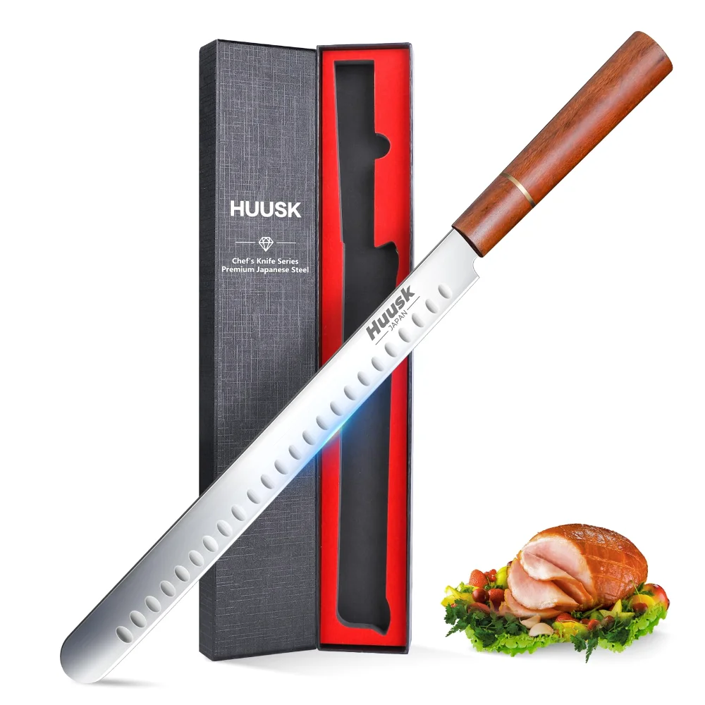 Huusk Brisket Carving Knife, Silver