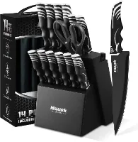 Knife Block Set, Black