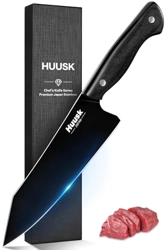 Huusk Japanese Chef Knife, 7"