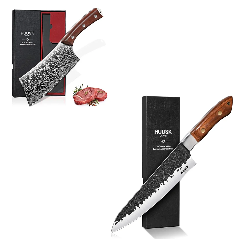 Huusk Japanese Chef Knife Bundle