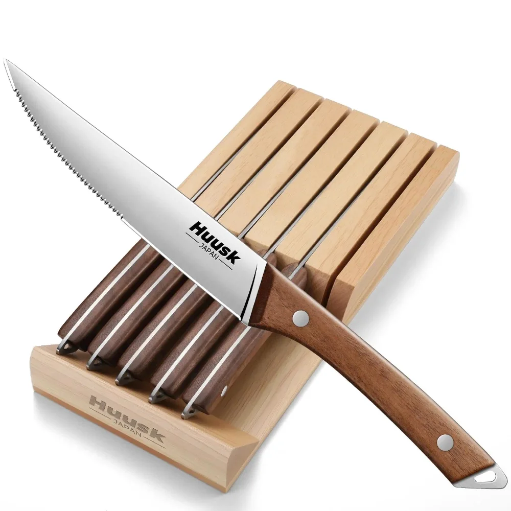 Huusk Steak Knife Set, 6 pieces