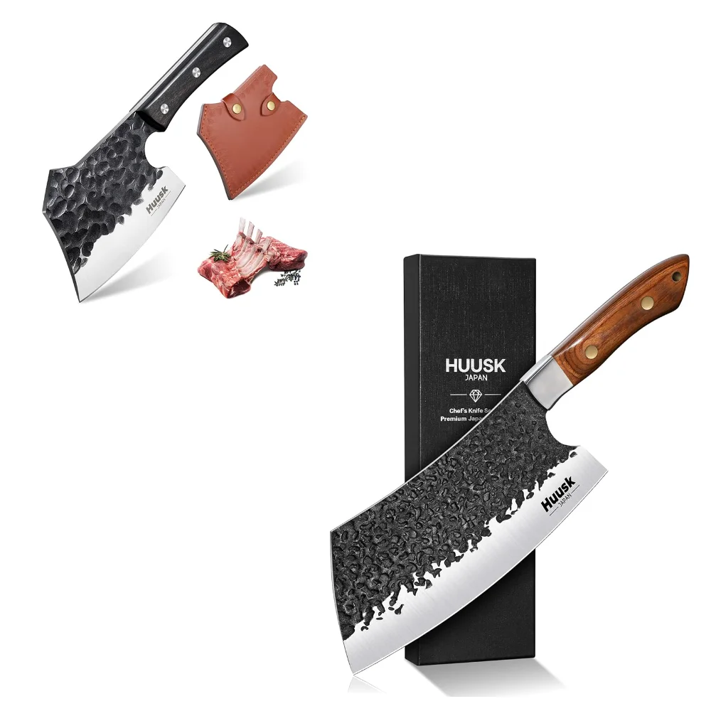 Huusk Cleaver Knife Bundle