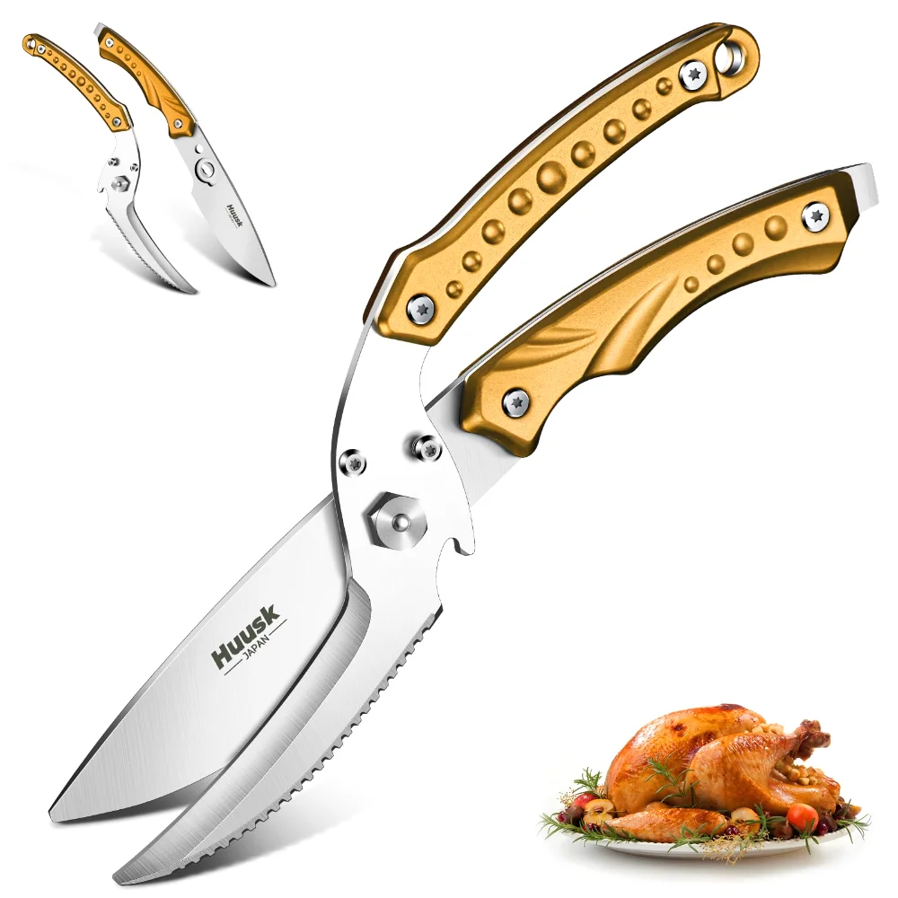 Huusk Kitchen Scissor, Golden