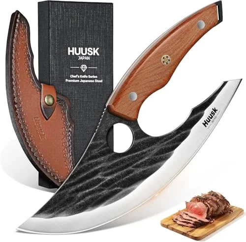 Huusk Japan Ulu Knife, Silver